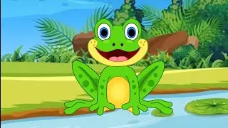 Talking Frog blue screen video 