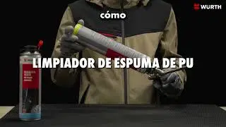 Limpiador de Espuma de PU #würth #tools #herramientas