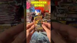 Day 9 of Opening Packs Until I OWN A CARD SHOP! | #giveaway #pokemontcg #packopenings #unbrokenbonds