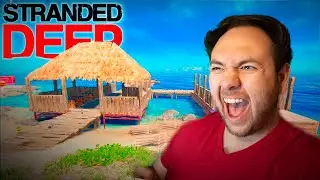 Let's BUILD a HOUSE! || STRANDED DEEP - Part 2