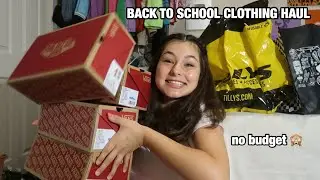 BACK TO SCHOOL CLOTHING HAUL FOR SOPHOMORE YEAR! 2019