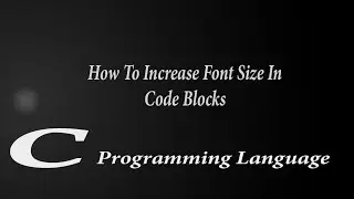 How To #Increase #Font size in #code #blocks