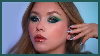 НОВОГОДНИЙ МАКИЯЖ С ПИГМЕНТАМИ