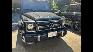 AUX water pump replacement on W463 Mercedes G63 AMG