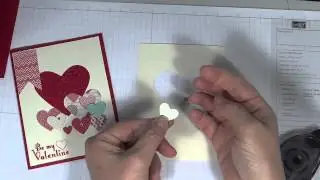 Hearts a Flutter Frame Card