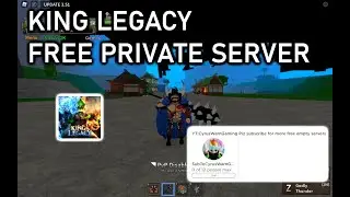 King Legacy FREE PRIVATE SERVER *VIP SERVER* | King Legacy *Newest Working 2023 * PS