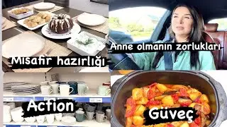 BÜYÜK AİLE OLMAK/ ACTION OLMASSA NE YAPARDIK/KIZLARLA BULUŞTUK/ FIRIN YEMEĞİ🥙