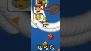 Worms Zone.io🐛Worm #wormhuntbattlearena #magicgameplay #shorts #video #worms #foryou #goviral #short