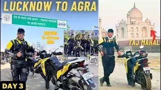 Lucknow To Agra On Suzuki V-Strom 250 SX With 