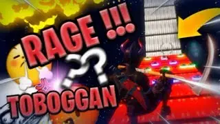 JE RAGE SUR UN DEATHRUN TOBOGGAN SUR FORTNITE !