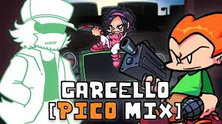 Friday Night Funkin' -  VS Garcello Pico Mix | Smoke 'Em Out Struggle Pico Mix (Full Week)