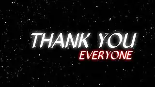 Thank You Everyone ❤️🙏