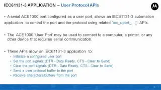 Webinar for ACE1000 Codesys IEC61131-3 APIs and Example Application