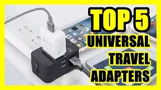 TOP 5: Best Universal Travel Adapter 2022 | for UK, Europe, Ireland, USA, AUS and More