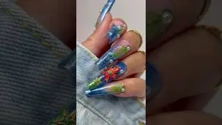 These nails look like a dream #summerlovin