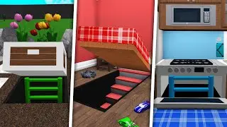 5 SECRET Houses Your Friends Will NEVER Find! (Roblox Bloxburg)