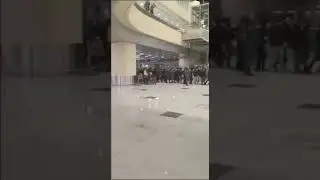 Срочно! Москва.Аэропорт Домодедово - массовая депортация нелегальных мигрантов!
