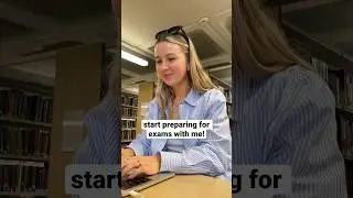 study with me for exams! 