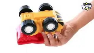 Играем в строительную технику! Бульдозер Тоби - WOW TOYS Детские игрушки Kids toys