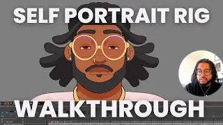 Self Portrait Rig Walkthrough | Toon Boom Harmony