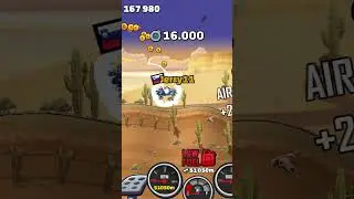 🤯🔥CC EV Desert Speedrun at 50km! Hill Climb Racing 2 Shorts