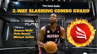 *NEW* RARE 2-WAY SLASHING COMBO GUARD BUILD IN NBA 2K23! SUPER RARE OVERPOWERED DEMIGOD BUILD 2K23!