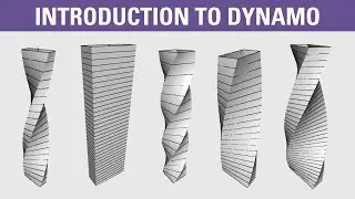 Introduction to Dynamo BIM - twisting tower tutorial