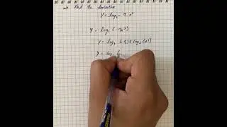 Find the derivatives of the following function.y=\log_{2}-9*x^{3} | Plainmath