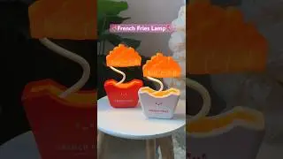 French Fries Lamp 🌷✨#trendingshorts #shorts #lamp