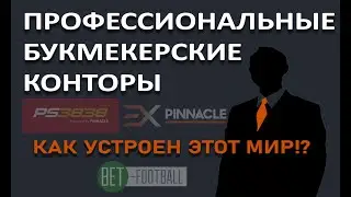 Где делать ставки профессионалам. Как устроен профессиональный букмекерский мир.