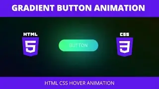 How to create linear gradient button ▫️|| On hover Animation | Cool Coding Tamil