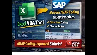 SAP ABAP old syntax Vs new syntax (Hindi-Urdu)