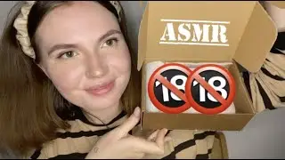 АСМР мурашечная распаковка БЕЗ ШУМОВ близким липким шепотом