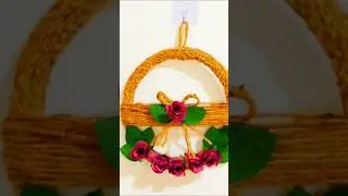 Wall hanging #diy #indoordecor #craft #song #music #arijitsingh #shorts #viralvideo #jute
