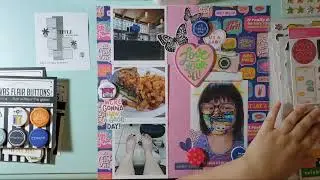 #30dscbl15 Day 29 Process Video | "Love Yourself" | Crate Paper Wild Heart and Damask Love Layout