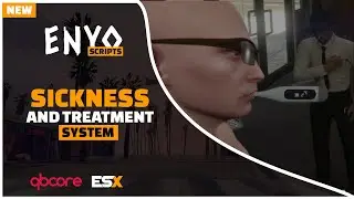 FiveM Advanced Illness & Treatment System: Players Can Get Sick! [QBCore] [ESX]