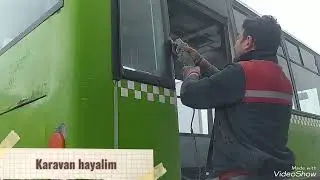 Iveco karavan arka kapı  kapatma