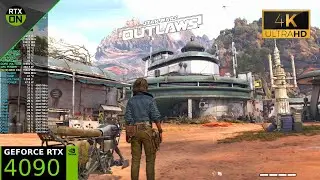 Star Wars Outlaws PC Gameplay [4K] DLSS + FG + RR, Ray Tracing ON | RTX 4090 | Ryzen 7 7800X3D