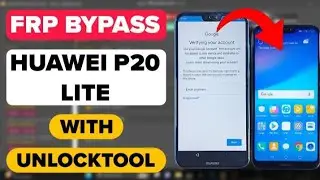 HUAWEI P20 Lite (ANE LX1, LX2,LX3) FRP BYPASS TESTPOINT WITH UNLOCKTOOL 2025