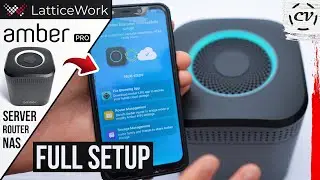 Amber Pro NAS Complete Setup (Apps, Amber OS, Wi-Fi, Alexa, AmberPRO, etc.)