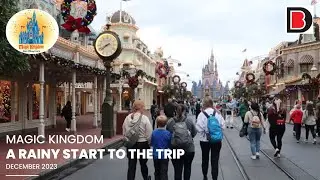 A Rainy Start at the Magic Kingdom | Rides & Food Reviews | December 2023