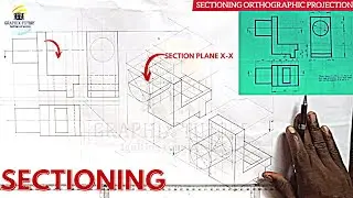 SECTIONING ORTHOGRAPHIC PROJECTION, 