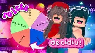 MORREU TROCA de JOGO no ROBLOX! *Mas a roleta que escolhe…🤠 ft. @callmejju