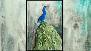 Comment peindre un paon à l'aquarelle