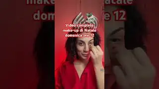 Make-up di Natale semplice semplice 🎄 #makeup #makeuptutorial #makeupartist #natale2023 #christmas