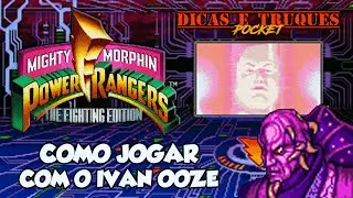#RockySilva Como jogar com o Ivan Ooze - Power Rangers Fighting Edition (SNES)