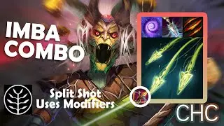 MEDUSA IMBA Skill Combo With SPLIT SHOT - Dota 2 Custom Hero Chaos