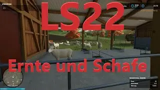 LS22 Ernte und Schafe