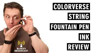 Colorverse String Fountain Pen Ink Review 4K