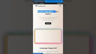 This AI converts your code | 